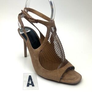 Alexander Wang Netted Panel Sandals sz 8.5